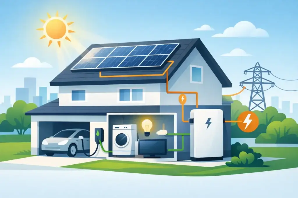 How Does Home Battery Storage Work at Home?