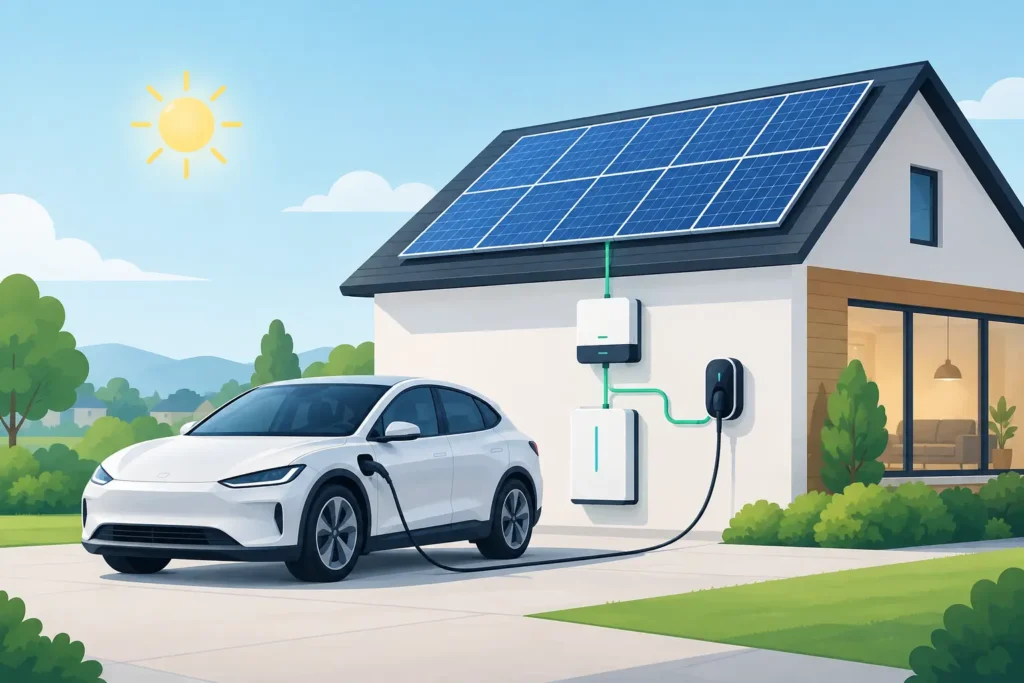 What a Solar EV Charging Setup Needs at Home