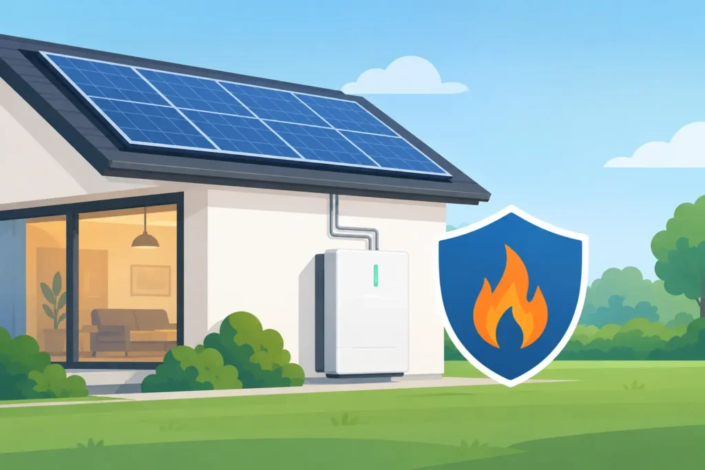 Solar Battery Fire Safety for Your Property